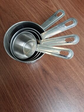 Stainless Steel Nesting Measuring Cups - Set Of 4